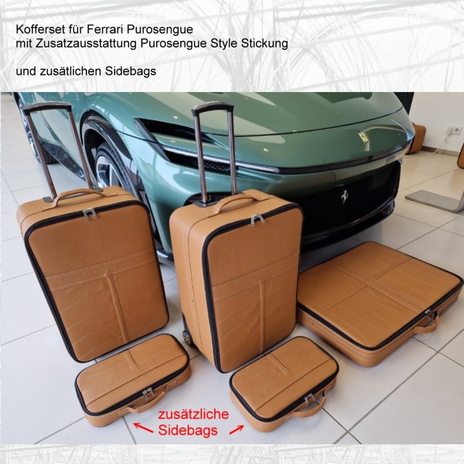 custom-fit case set for Ferrari Purosangue